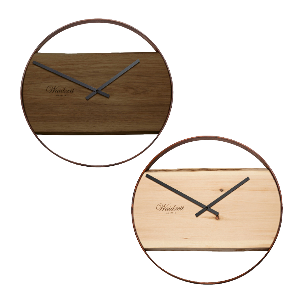 Waidzeit_Wanduhr_Premium_1200x1200px Bild: