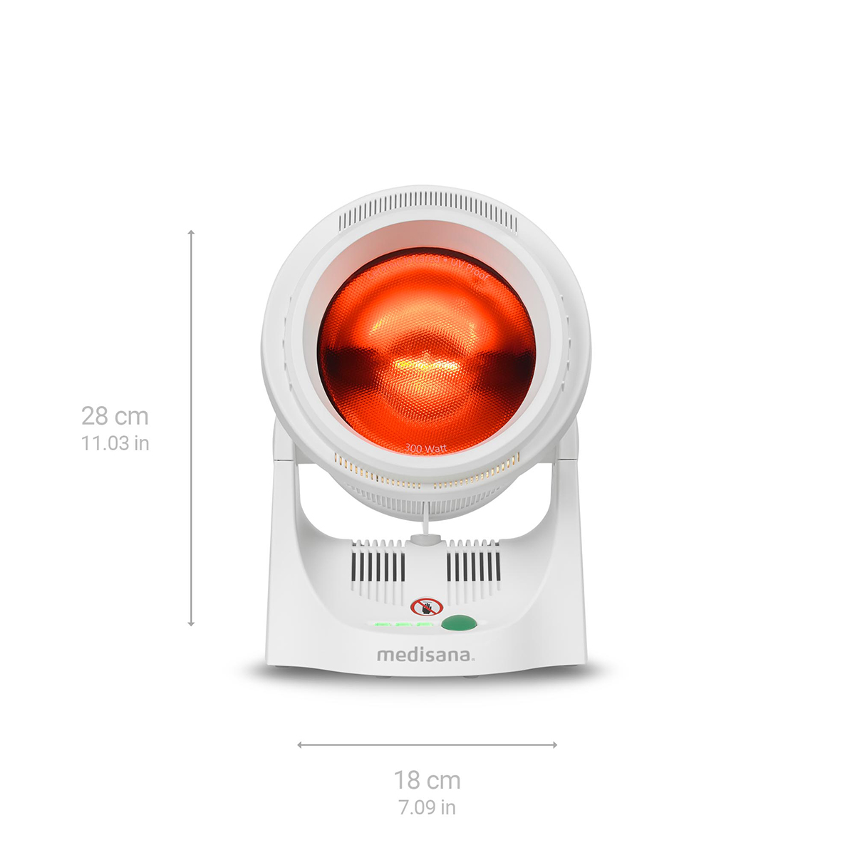 Infrarotlampe mit Timer 