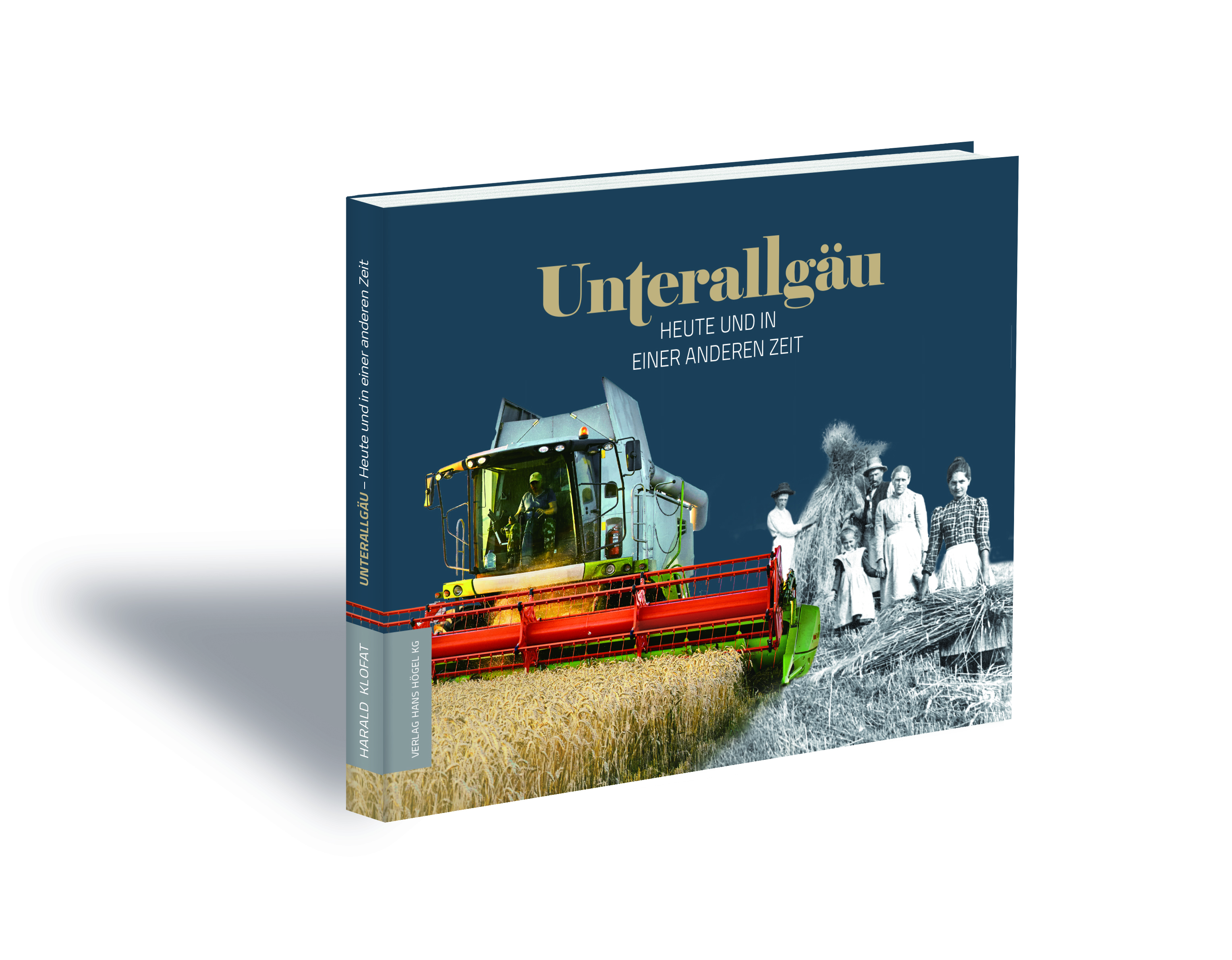 Unterallgaeu_Buchcover_mit_Schatten Bild: Unterallgäu - heute und in einer anderen Zeit