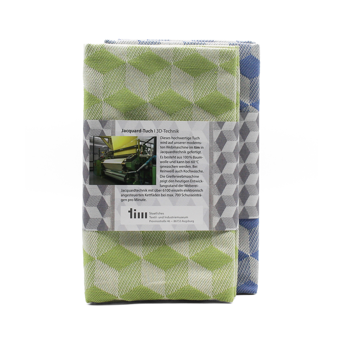 TIM_Geschirrtuch_blau_grun_stehend_1200x1200px Bild: