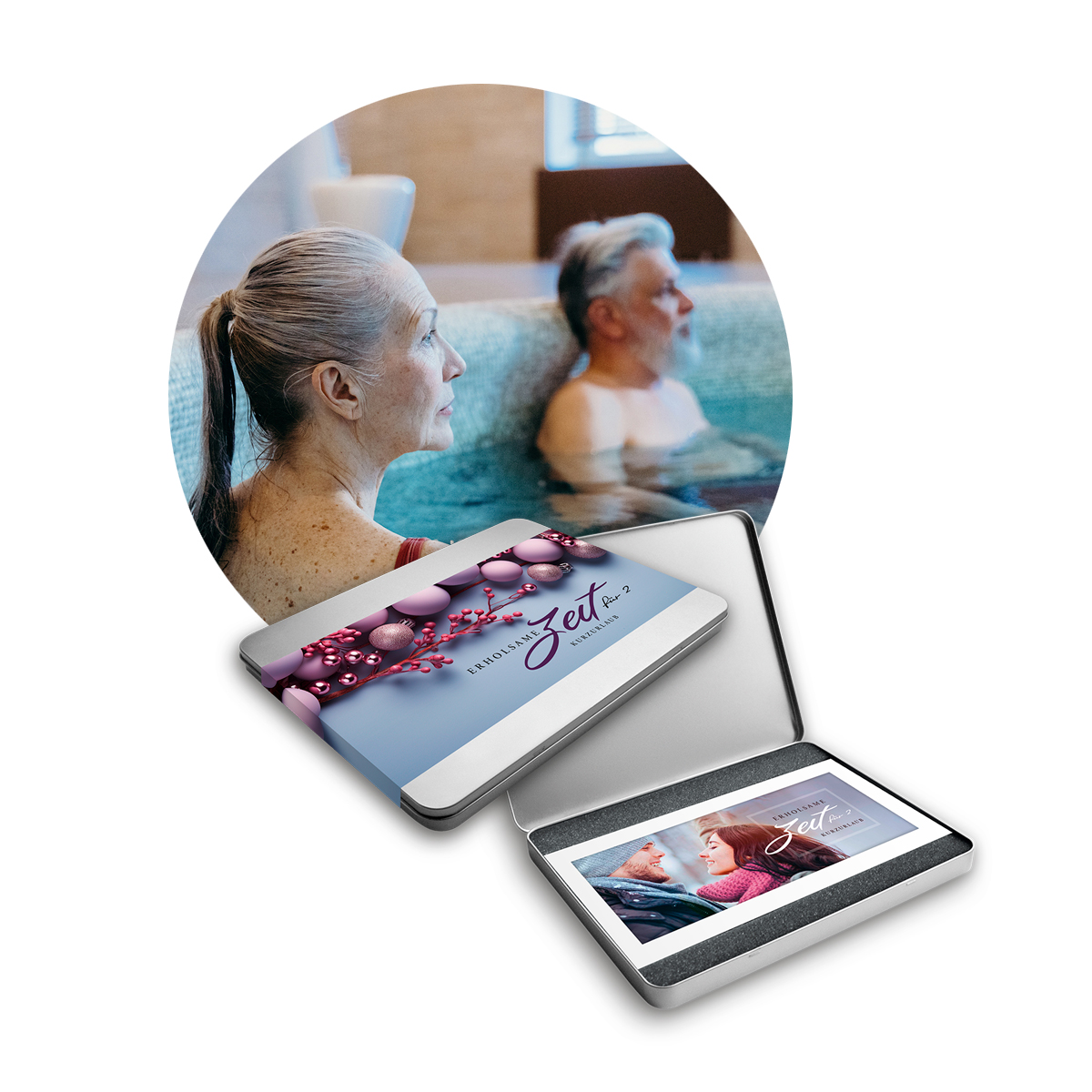 Kurzurlaub für 2 "Erholsame Zeit" Erwachsener, Weiblich, Person, Frau, Computer