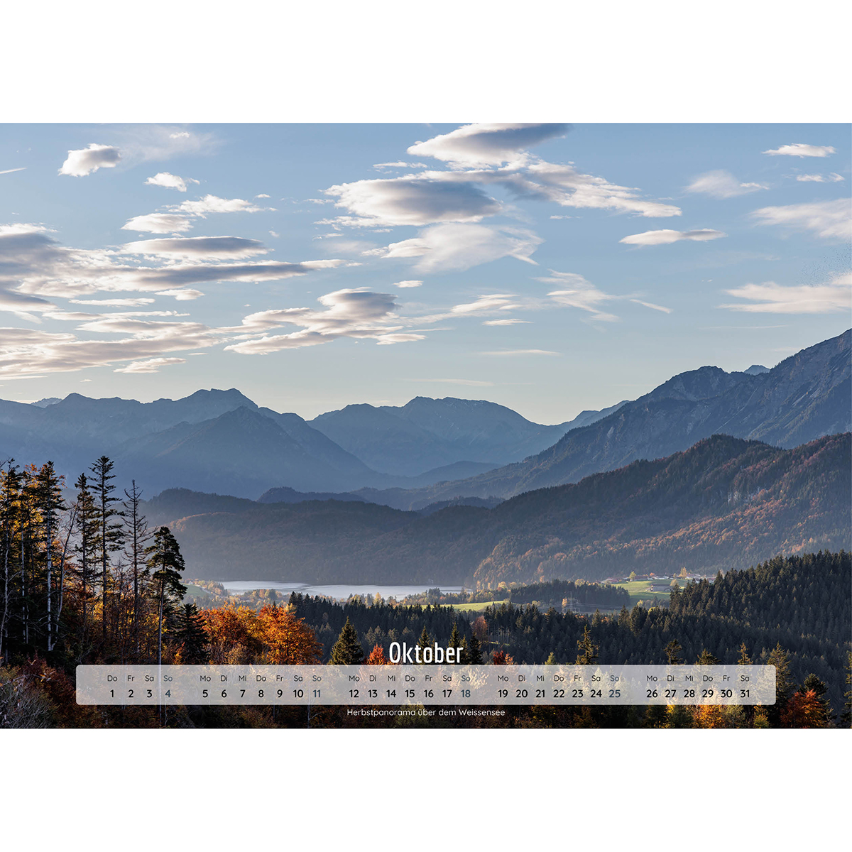 Tanne, Baum, Gebirgskette, Landschaft, Gipfel