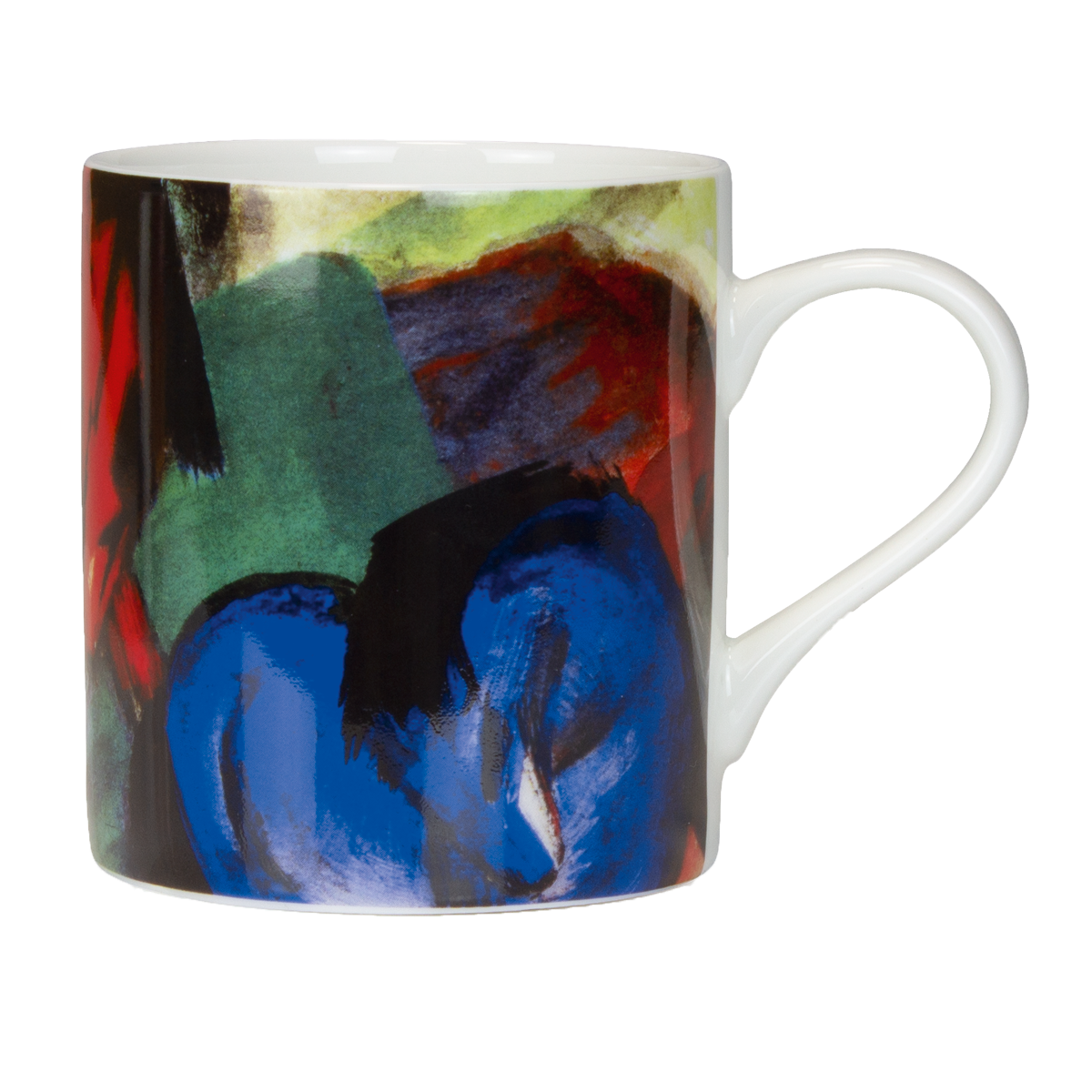 Franz Marc: 2 Becher "Blauer Reiter" im Set, Porzellan