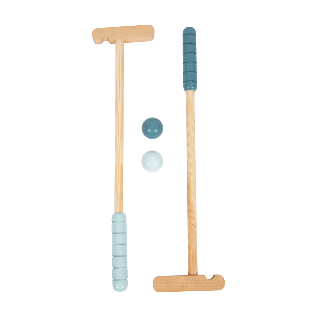 12439_small_foot_Minigolf_Maulwurf_Schlaeger_Kugeln Bild: