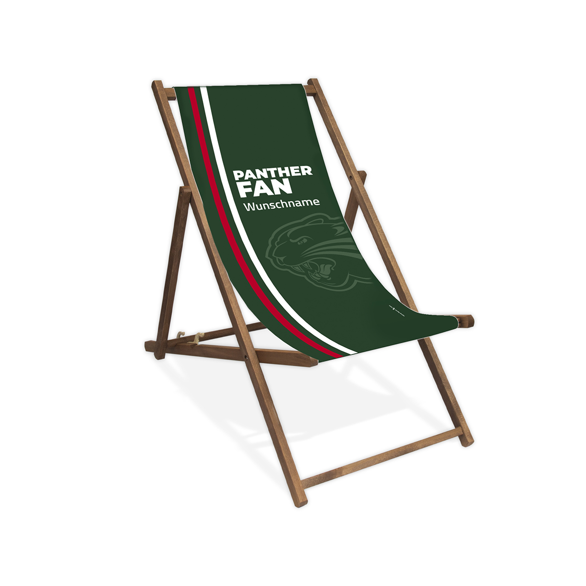 classico_panther-name_1200x1200_RGB Bild: Holz-Liegestuhl "Panther-Fan"