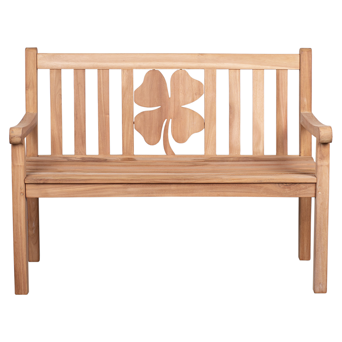 BL26017_Gartenbank-Kleeblatt-Teak-120-cm_5_1200x1200px Bild: