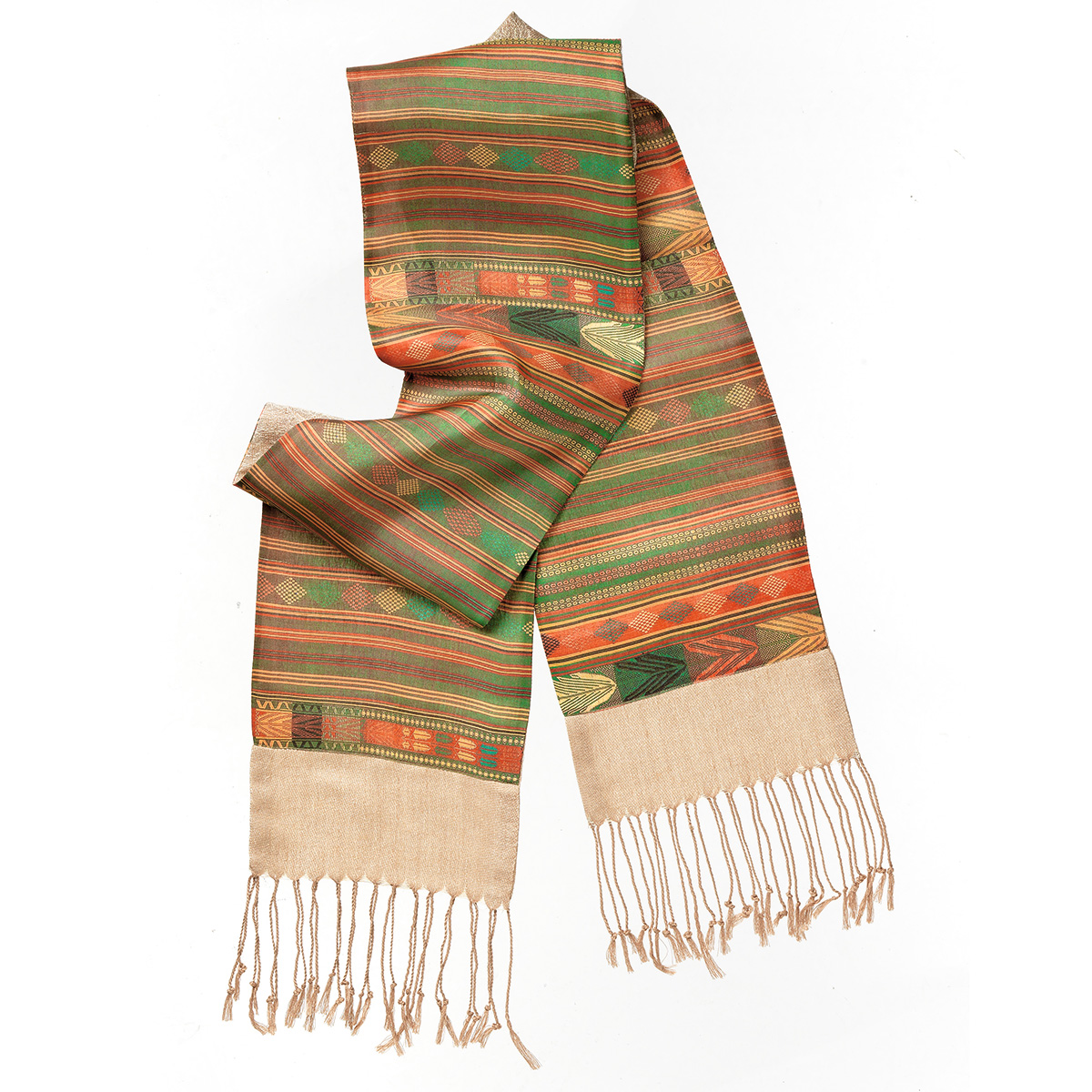 Schal-Colors-of-Africa Bild: Petra Waszak: Pashmina-Schal "Colors of Africa"