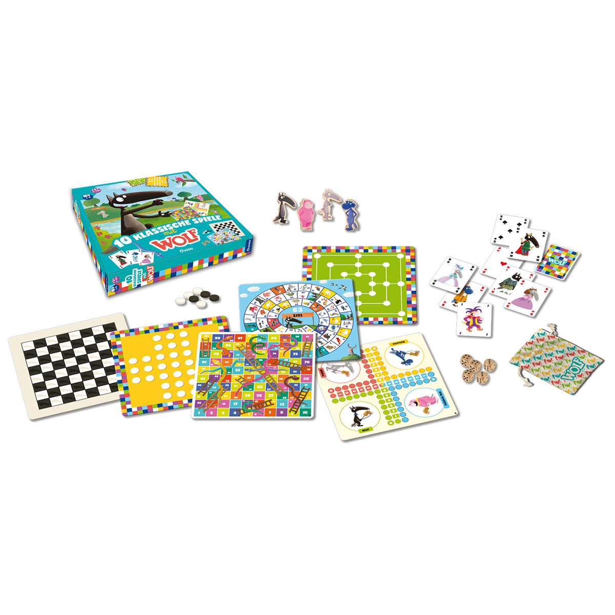 10 klassische Spiele mit Wolf Bild: 10 klassische Spiele mit Wolf