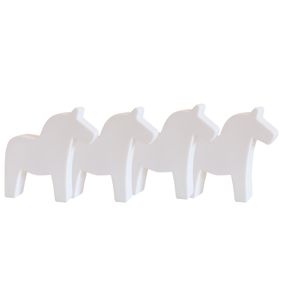 Mini Leuchten "Pferde" 4er Set