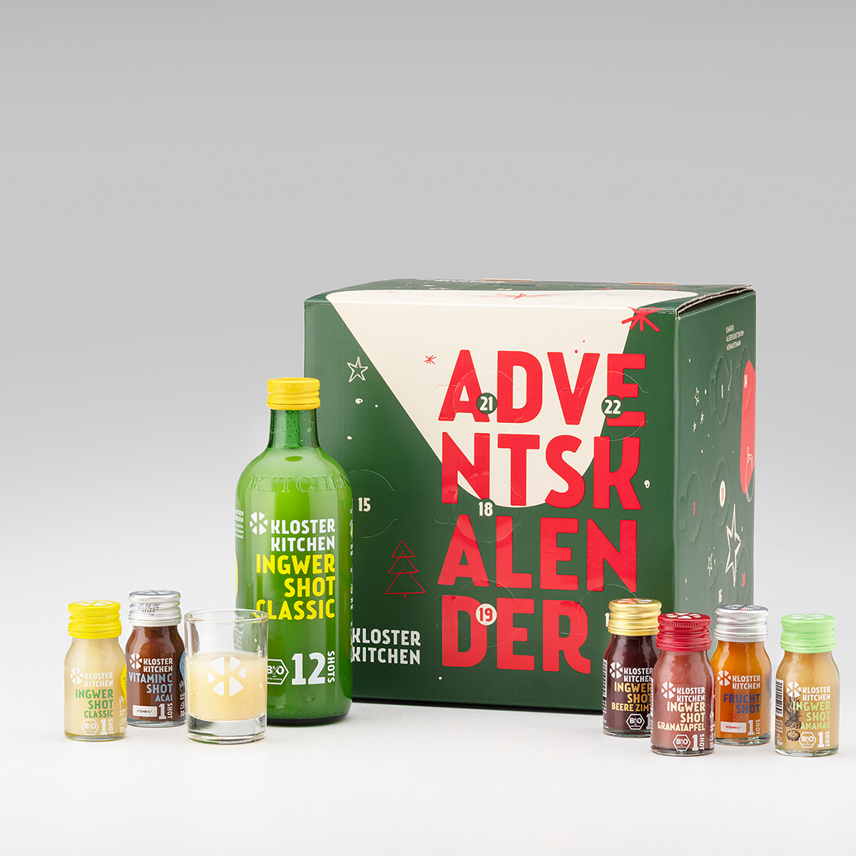 Ingwer Shot Adventskalender 2025