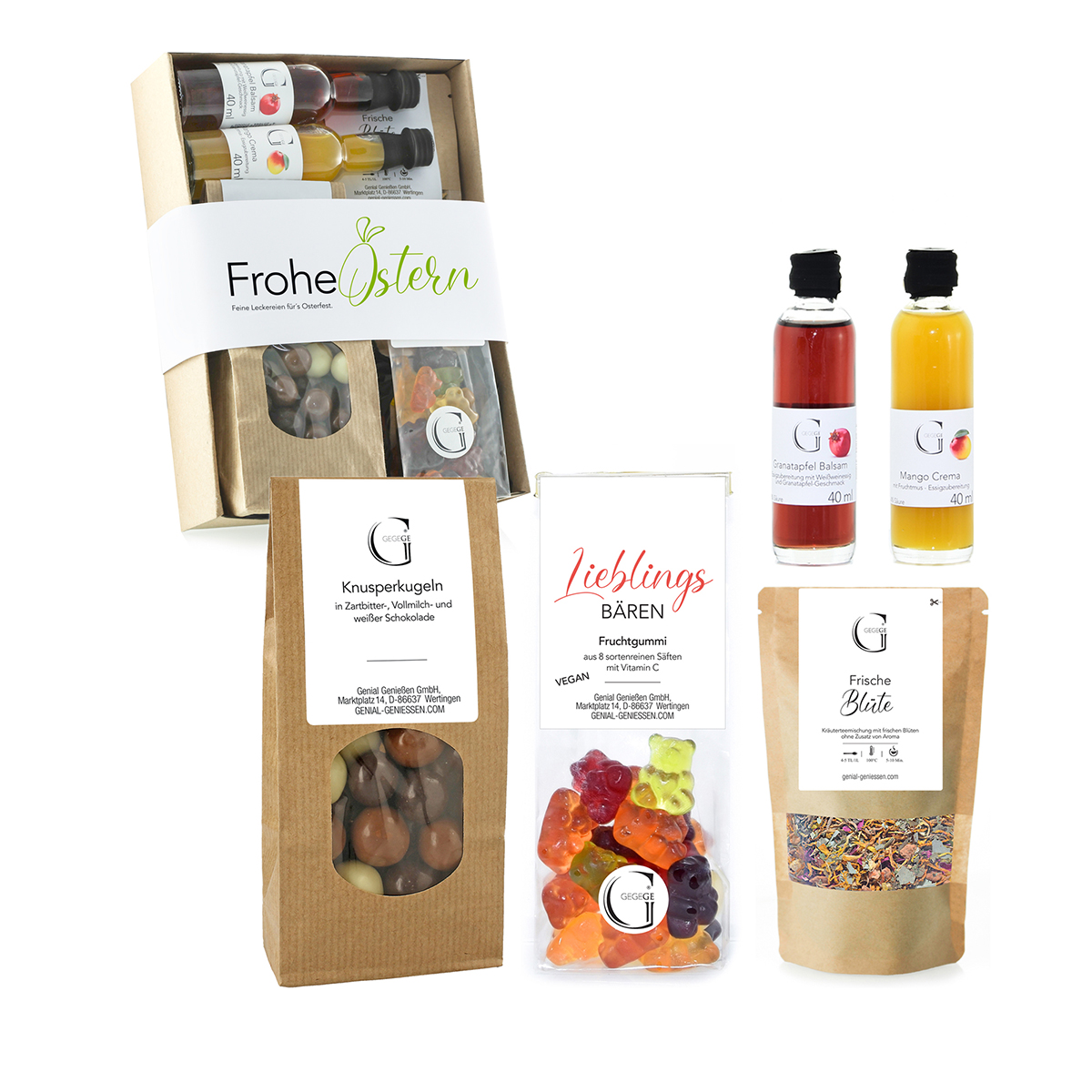 Geschenkset "Frohe Ostern" 