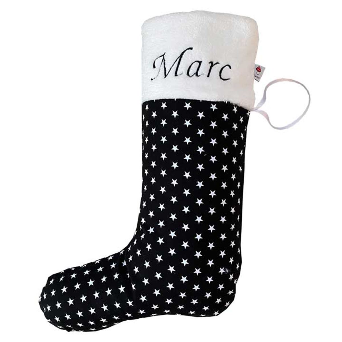 Personalisierbarer Nikolausstrumpf Bild: Personalisierbarer Nikolausstrumpf