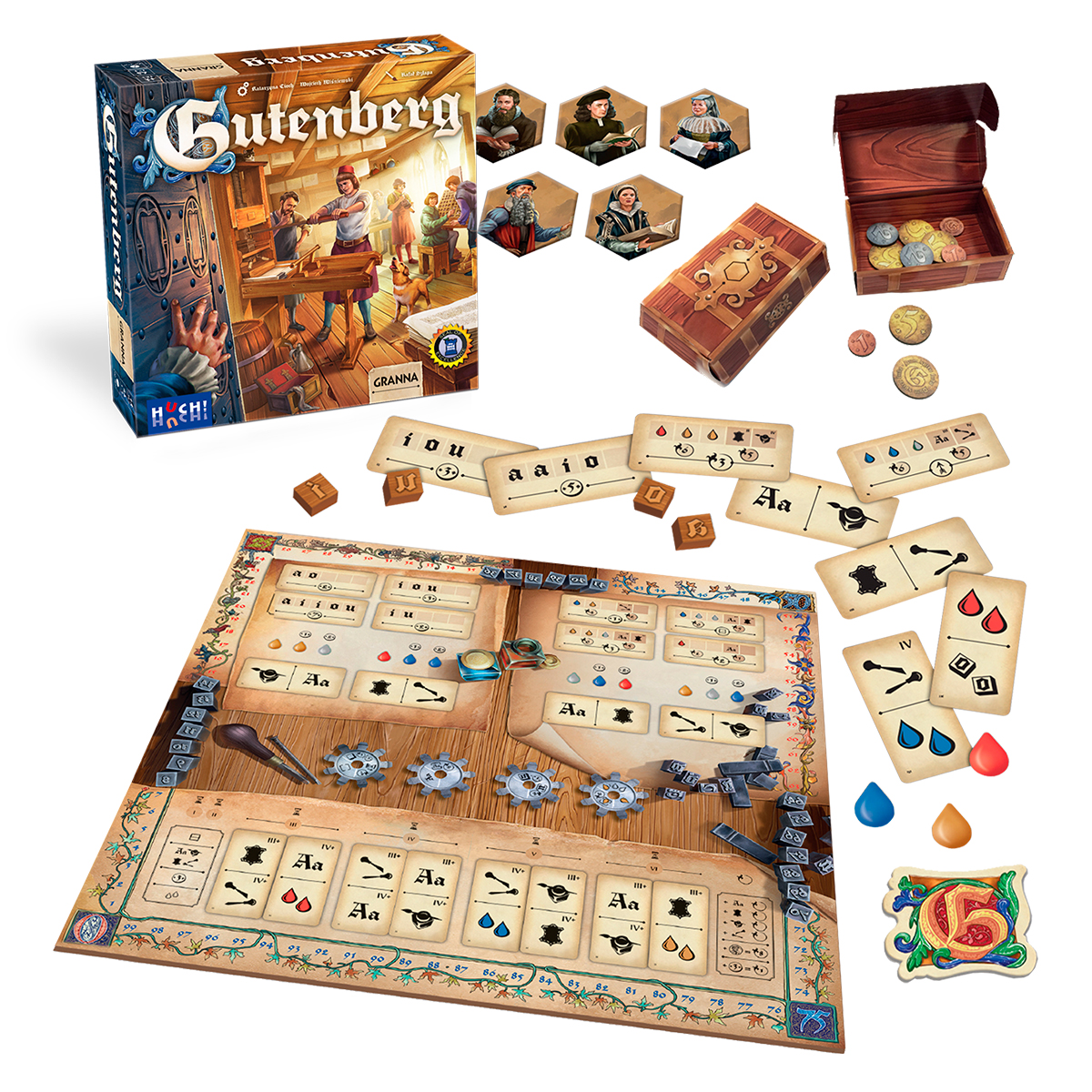 Strategiespiel-Gutenberg-von-huch-Inhalt_1200x1200px Bild: