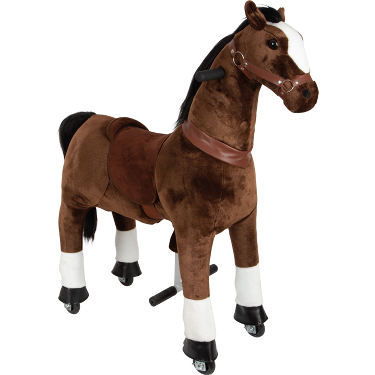 12462_small_foot_Reitpferd_auf_Rollen_Pferd_Sattel Bild: Reitpferd auf Rollen