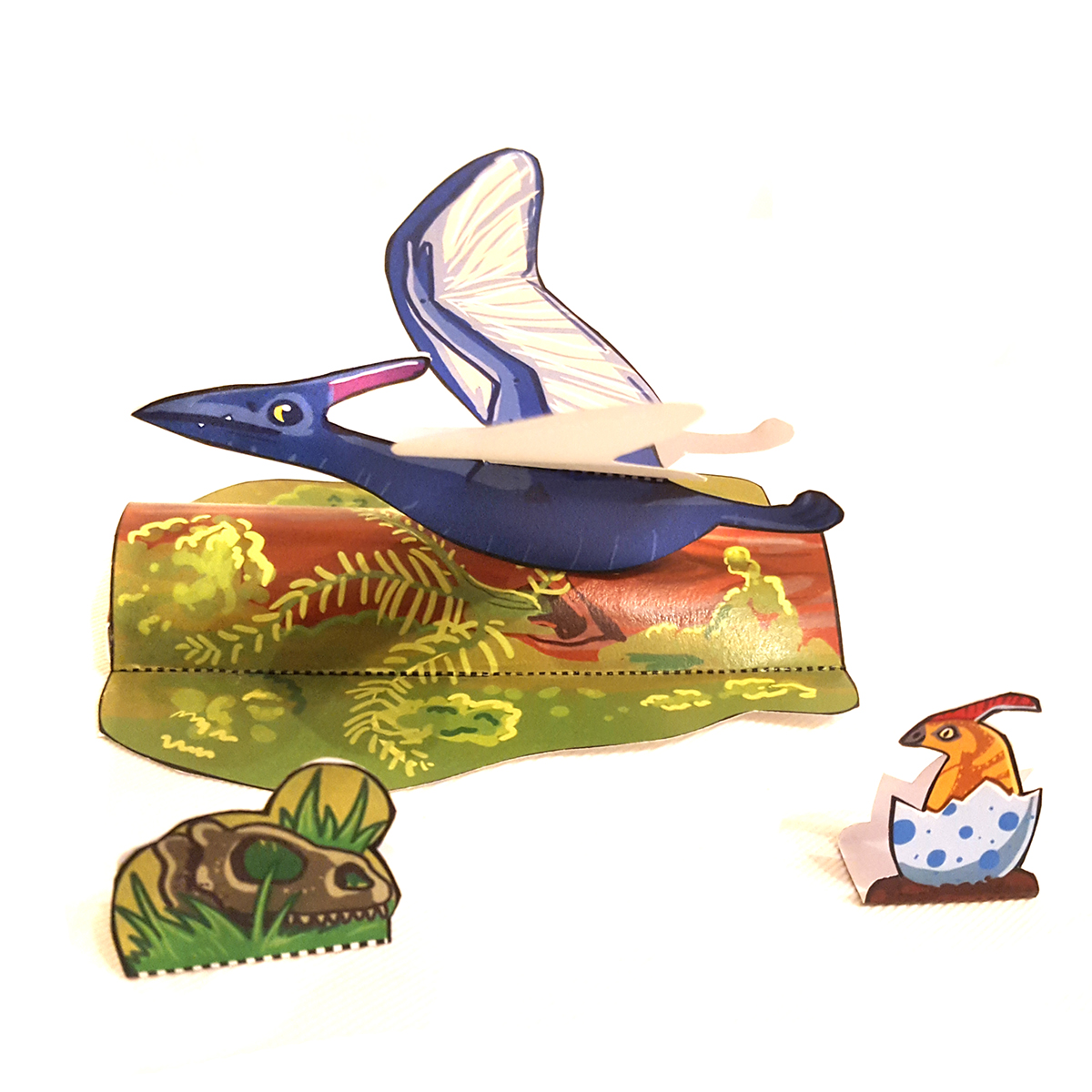 Pteranodon-basteln Bild: