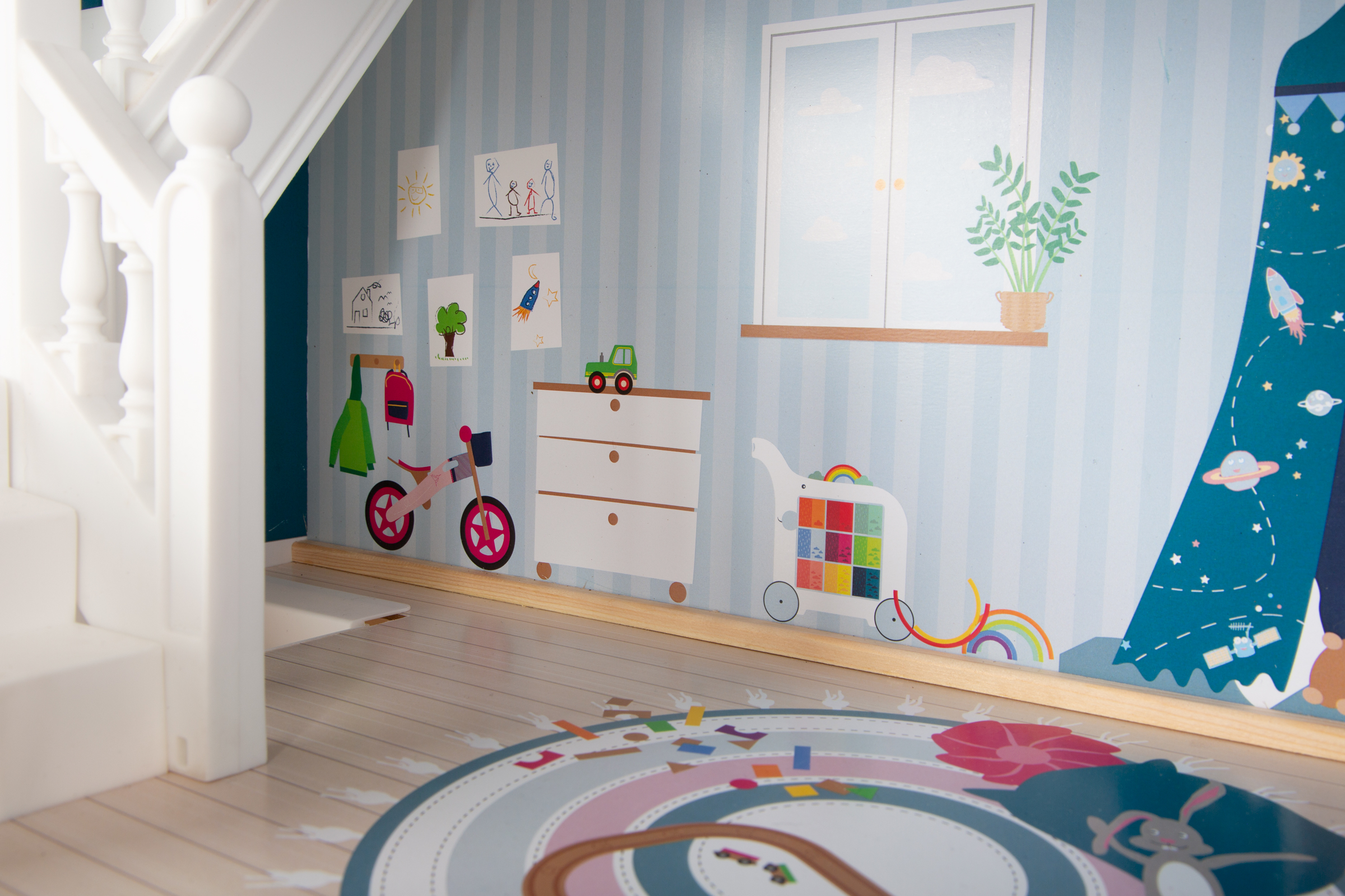 11802_legler_small_foot_Puppenhaus_Stadtvilla_r Bild: