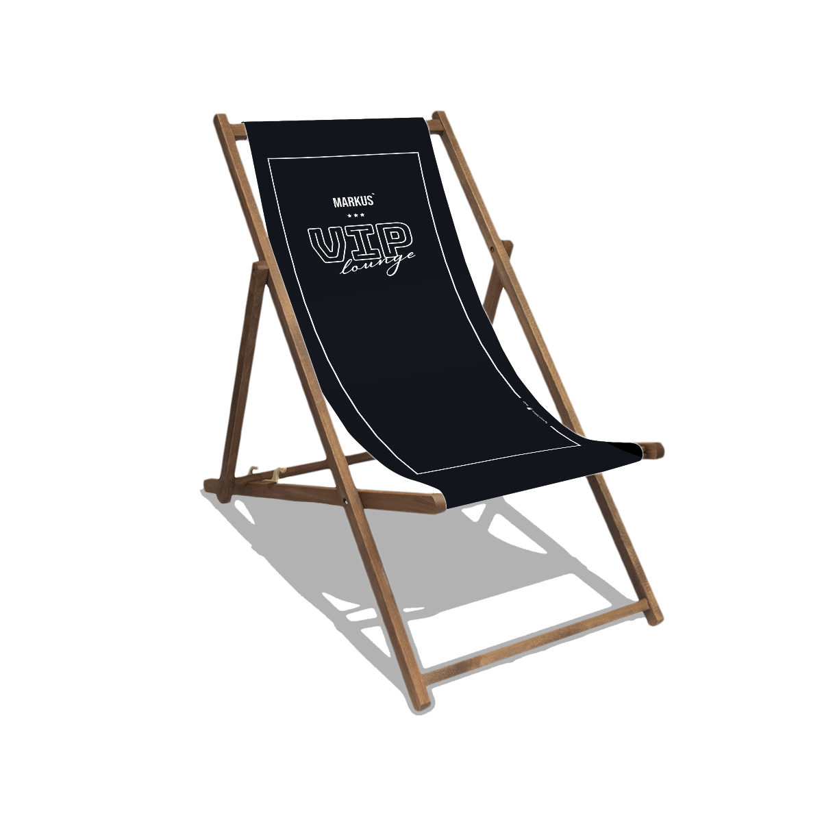 Liegestuhl_Classico_VIP-Lounge_swblau_72dpi_RGB_P_v2 Bild: Holz-Liegestuhl "VIP Lounge" - schwarz