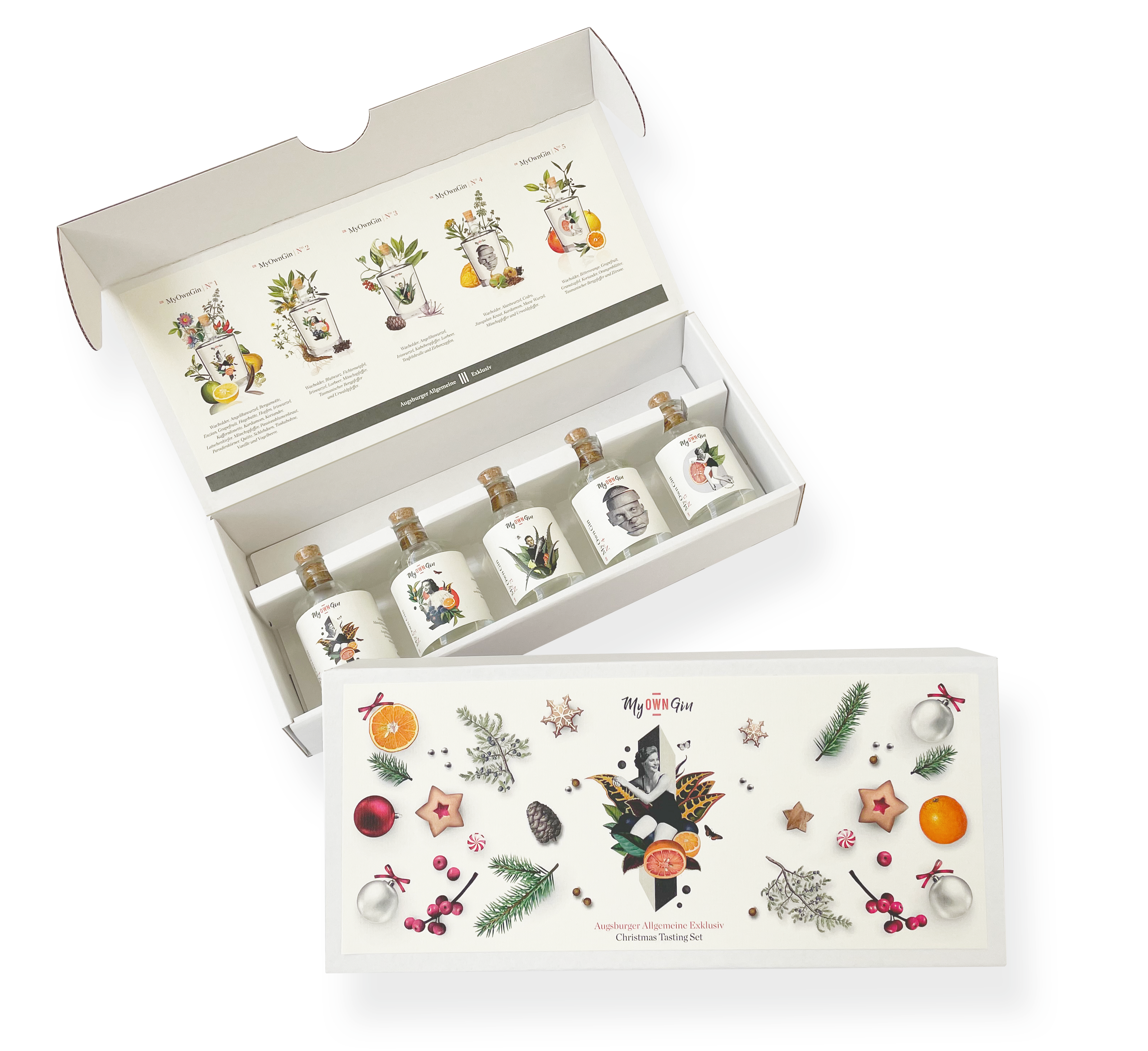 WinterGin_Box_Schraeg_oben Bild: Gin Tasting Set - Christmas Edition