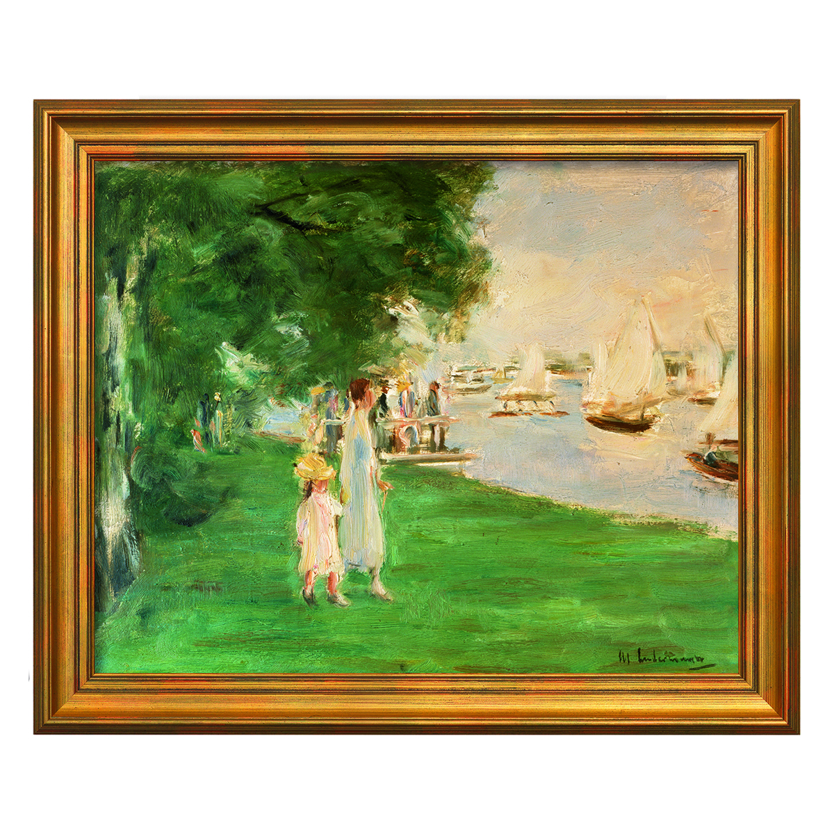 0912831_SL01_1200x1200 Bild: Max Liebermann: Bild "Wannseelandschaft"