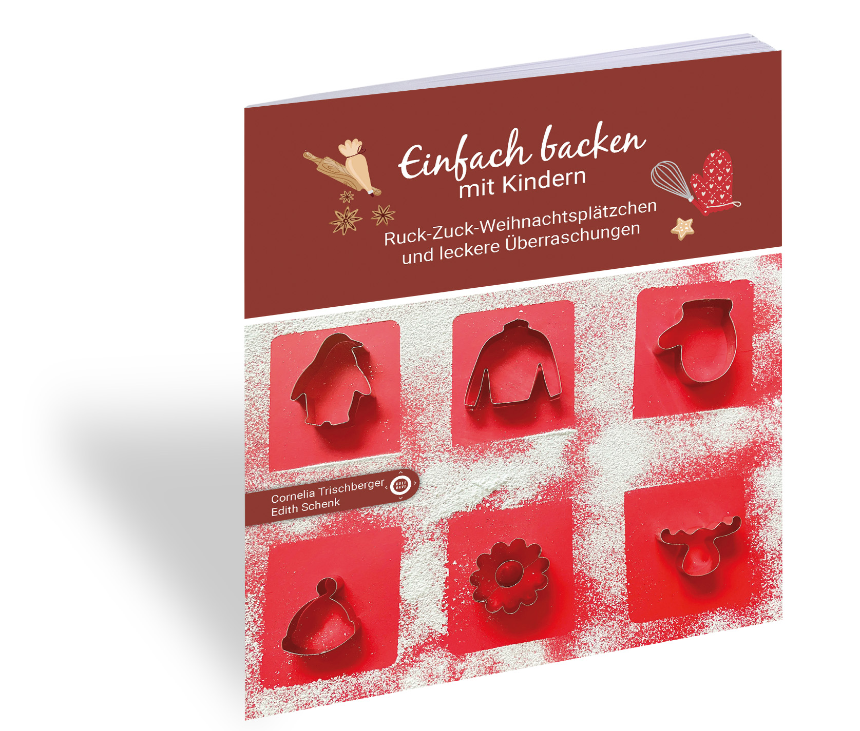 Buchcover_Einfach-backen-mit-Kindern_Weihnachten Bild: