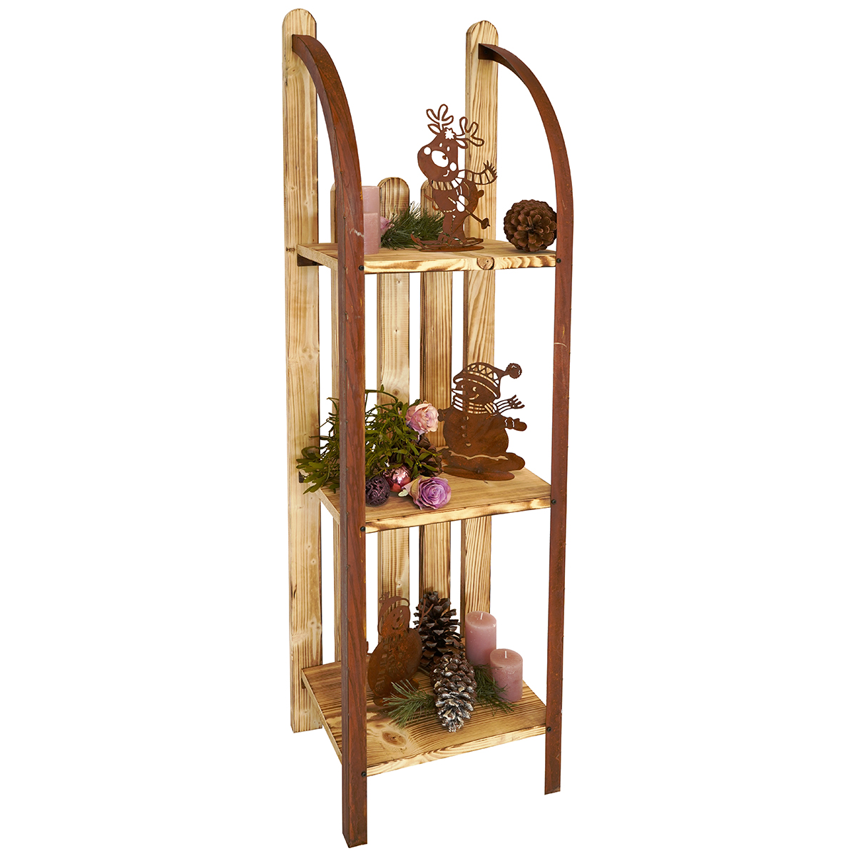 Holz, Regal, Mobiliar, Kerze