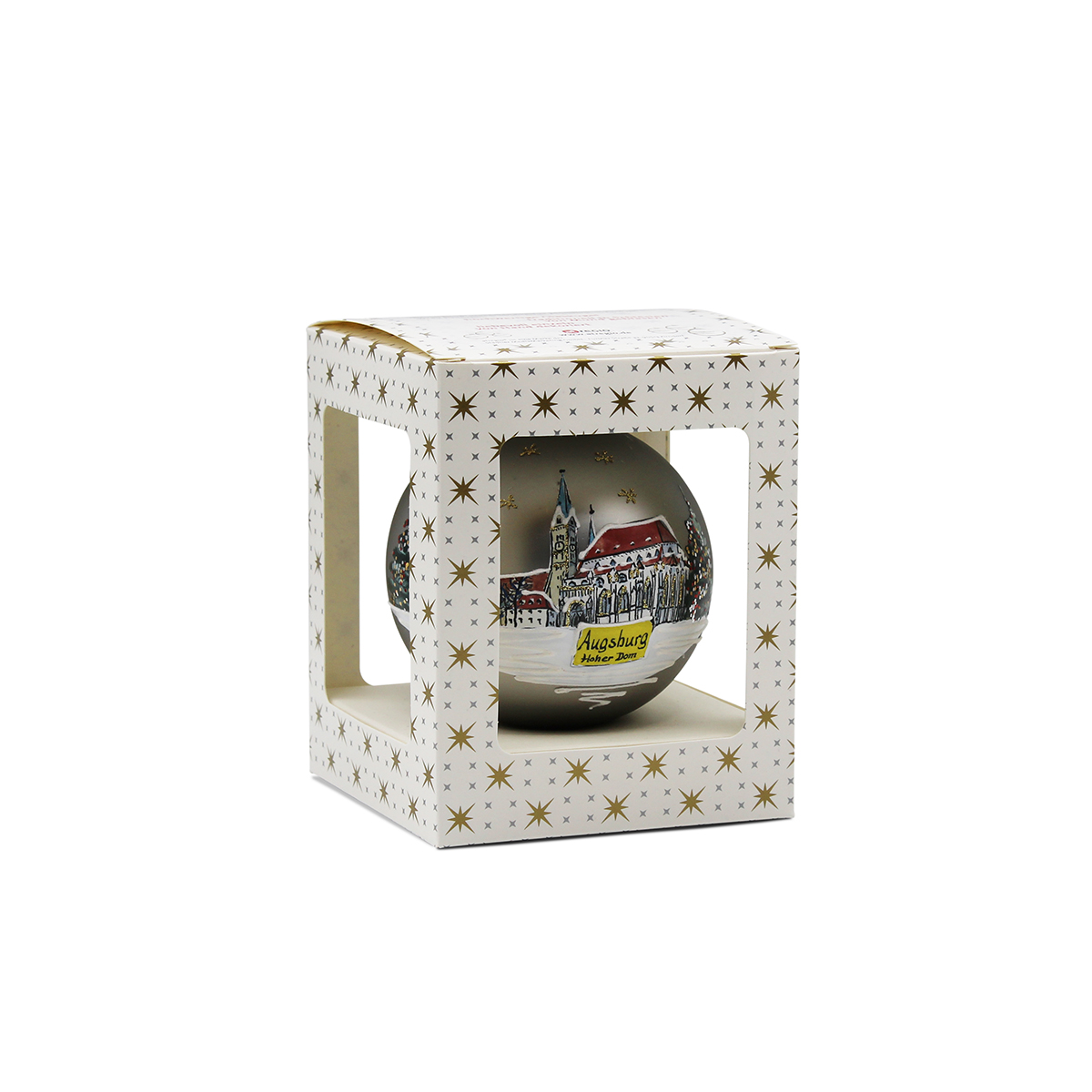 Weihnachtskugel_Karton_Dom_silber_1200x1200px Bild: