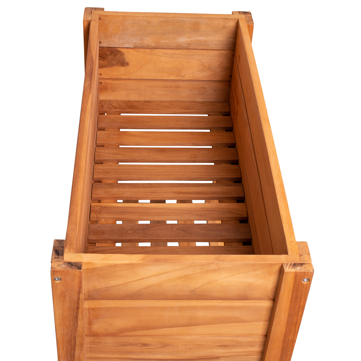 BL26022_Hochbeet-Krauter-Teak-mit-Ablageflache_1200x1200px Bild: