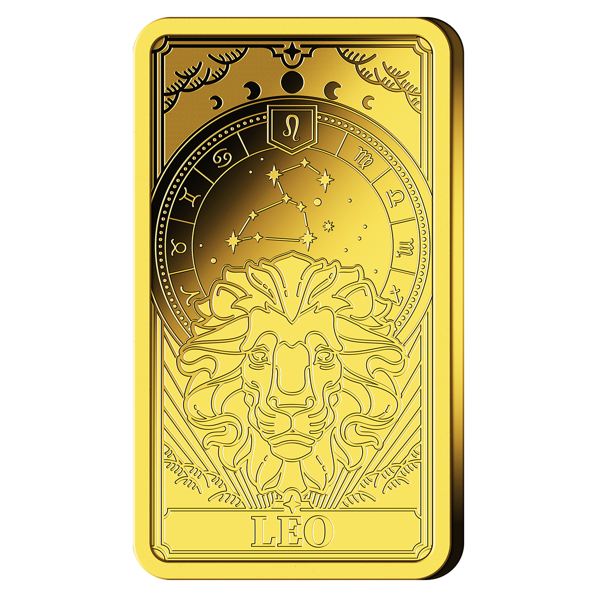 Goldbarren Löwe Gold