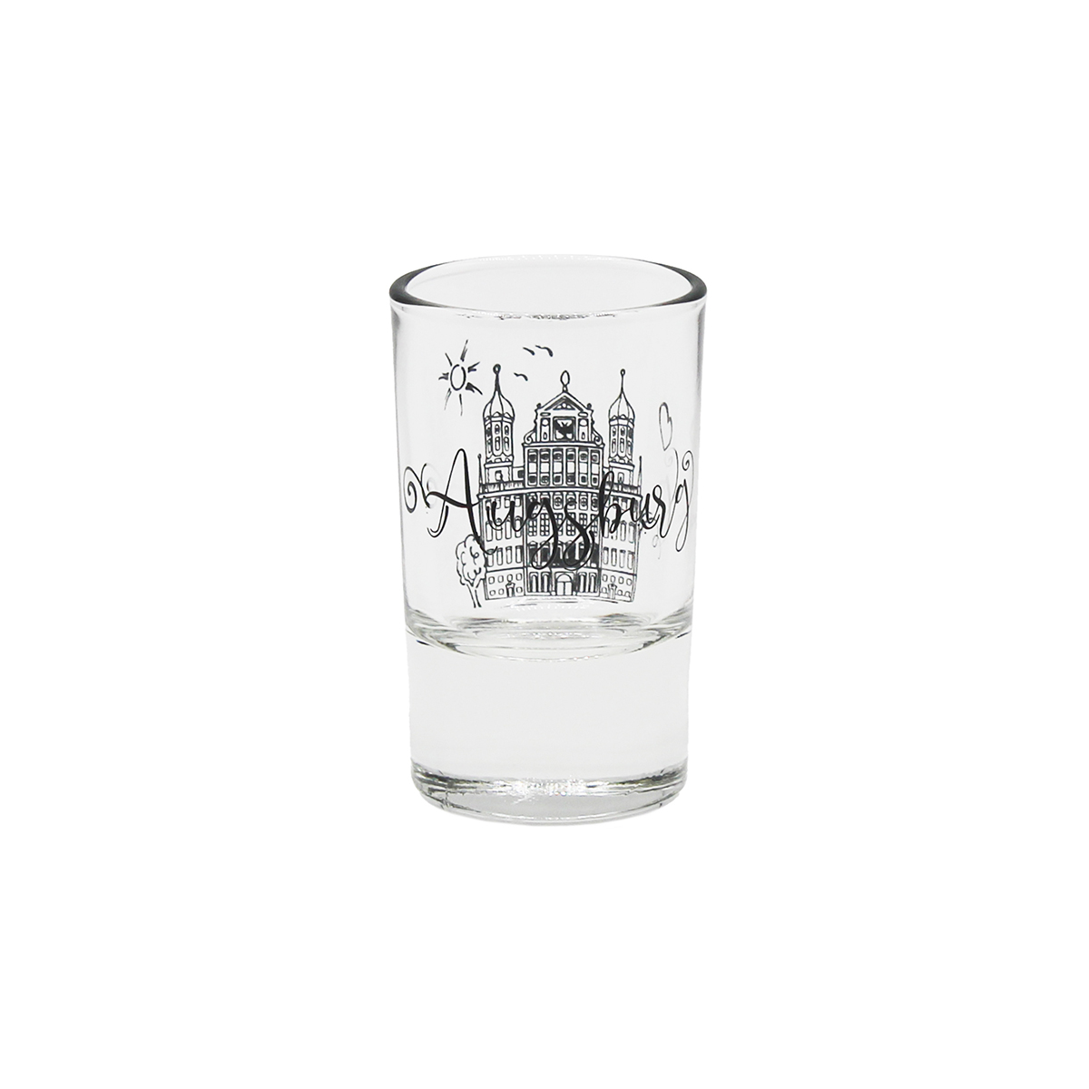 Schnapsglas "Augsburg"  Bild: Schnapsglas "Augsburg"