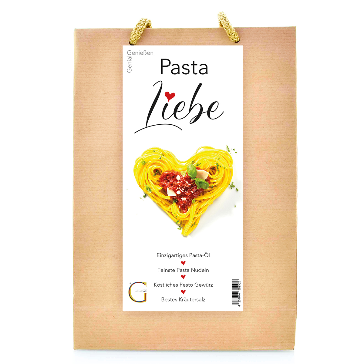 Geschenktüte "Pasta Liebe"