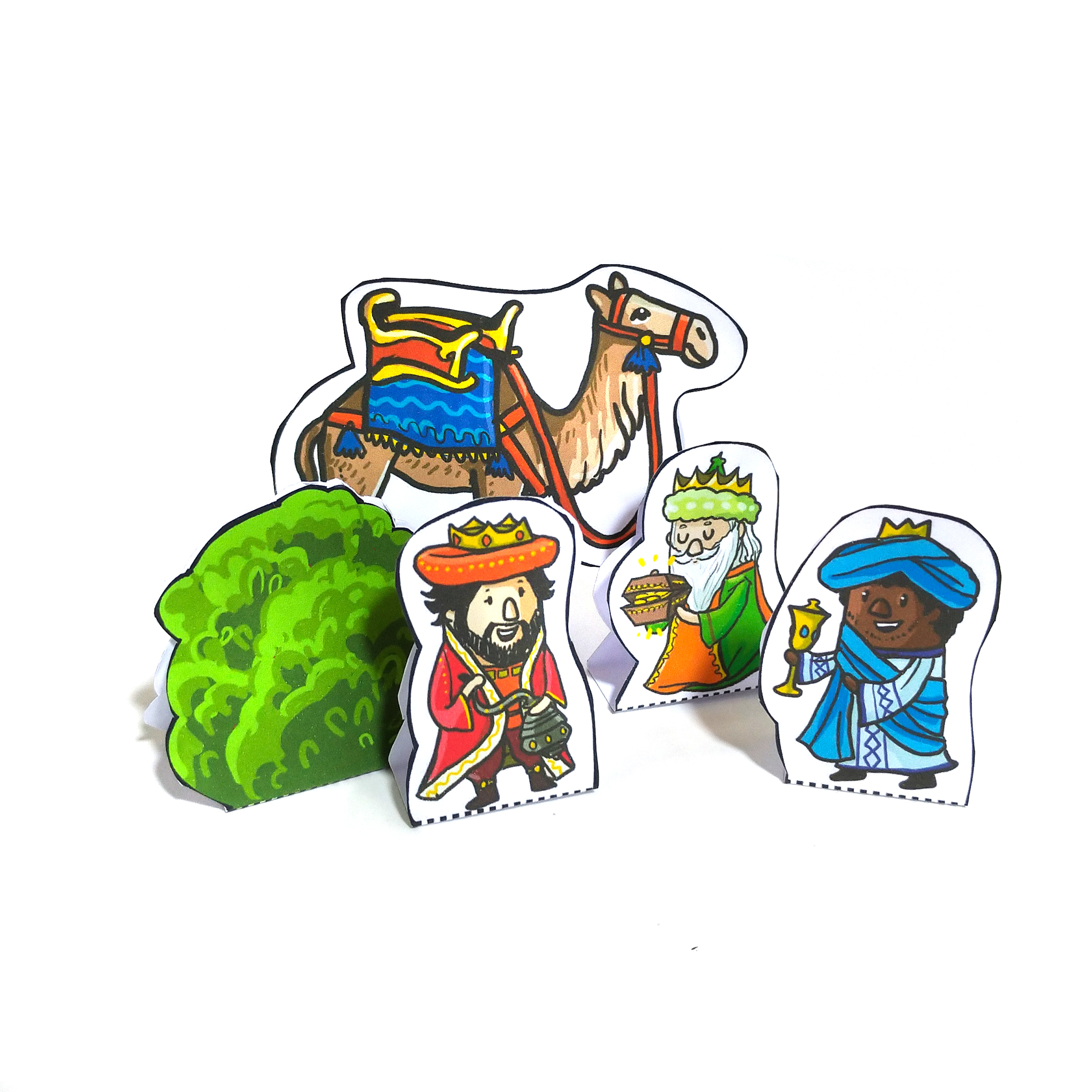 Weihnachtskrippe-Heilige-3-Koenige Bild: