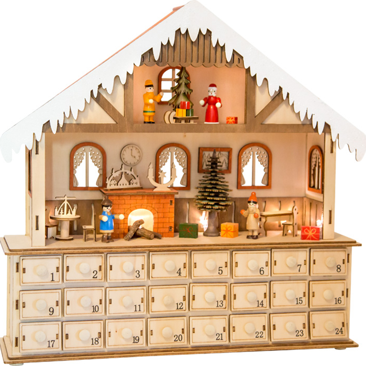 10546_adventskalender_stube_mit_beleuchtung_20170717 Bild: Holz-Adventskalender "Stube" mit Beleuchtung