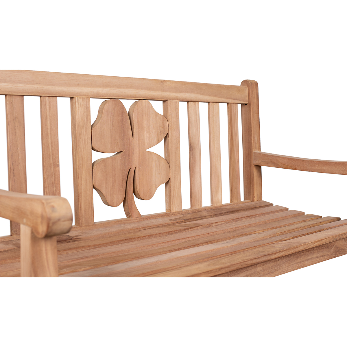 BL26017_Gartenbank-Kleeblatt-Teak-120-cm_7_1200x1200px Bild: