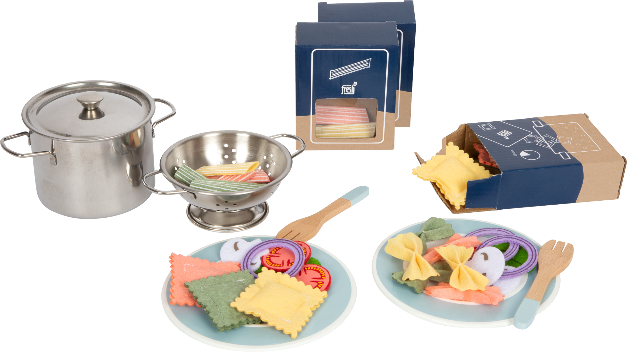 12292_legler_small_foot_Pasta_Koch_Set_a_20220103 Bild: Pasta Koch-Set für Kinder