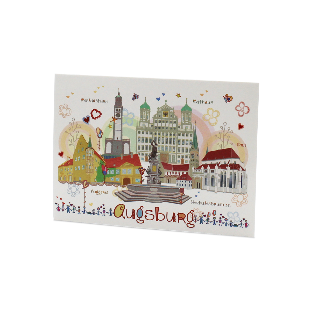 Postkarte_Augsburg_1200x1200px Bild: Augsburg Postkarten DIN A6 SweetDreams