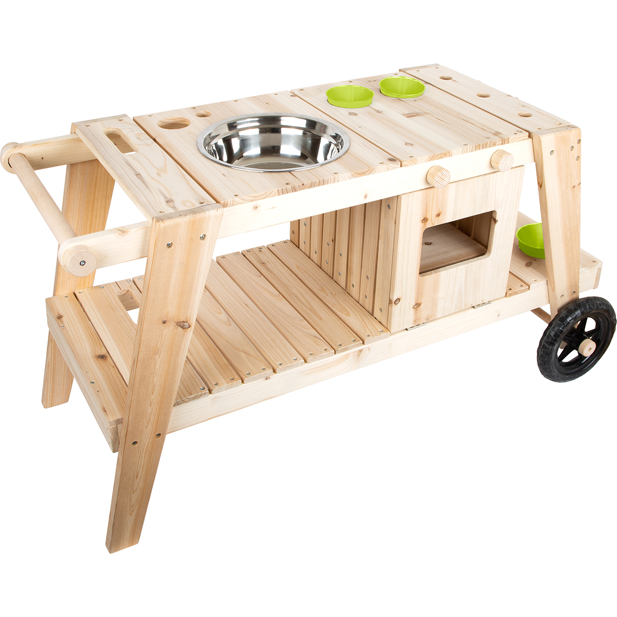 11665_legler_small_foot_matschkueche_detail_a Bild: Matschküche aus Holz