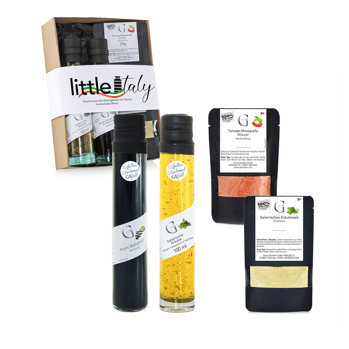 Geschenkset “Little Italy“ Bild: Geschenkset “Little Italy“