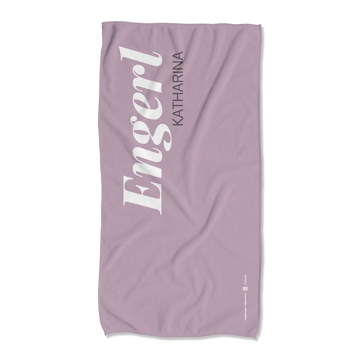 Liege- oder Saunatuch "Engerl" - altrosa Bild: Liege- oder Saunatuch "Engerl" - altrosa