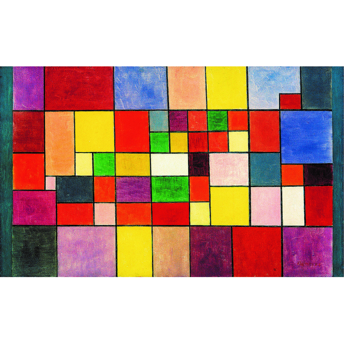944534-Klee_harmonie_flora Bild: Paul Klee: Bild "Harmonie der nördlichen Flora"