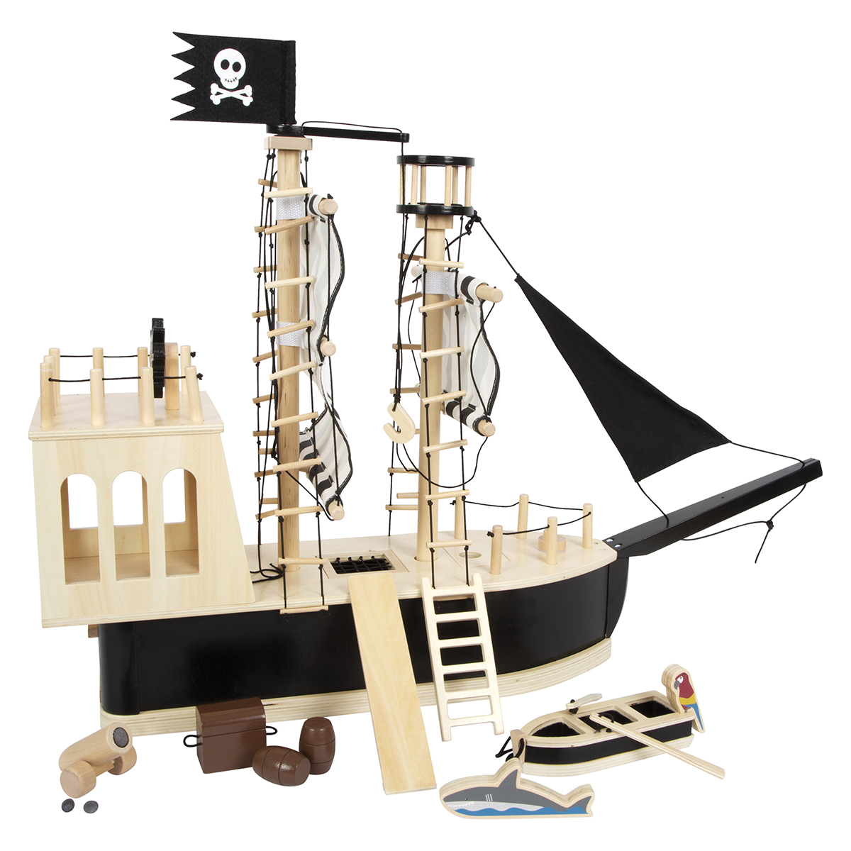 12411_small_foot_Piratenschiff_fuer_Biegepuppen_komplett_mit_zubehoer-1200x1200px Bild: