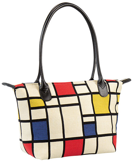 913011 Bild: Piet Mondrian: Handtasche "Komposition in Rot, Blau und Gelb"