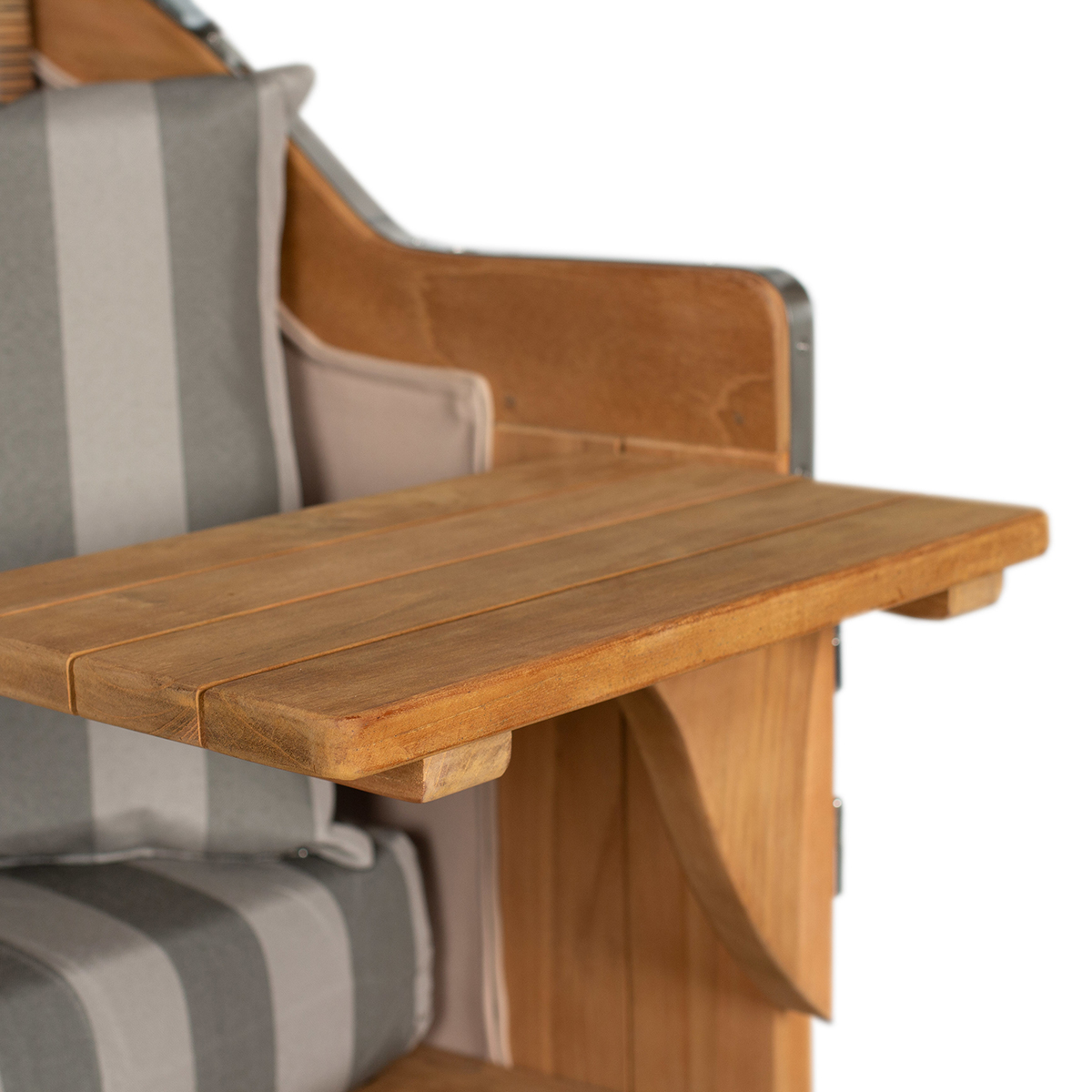Strandkorb 2,5 Sitzer “Düne Teak Grande“ 