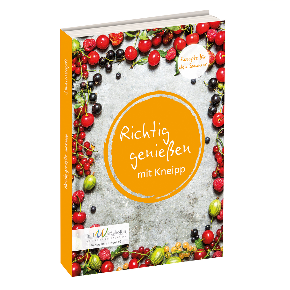 Buchcover_Sommer_SHOP Bild: Richtig genießen mit Kneipp - Band 4