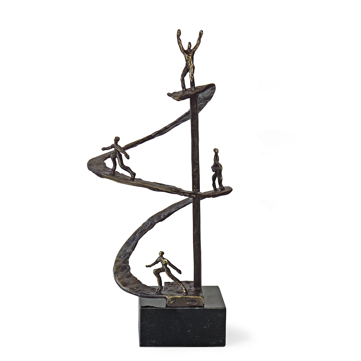 0826169_SL01 Bild: Gerard: Skulptur "Erfolgsspirale"