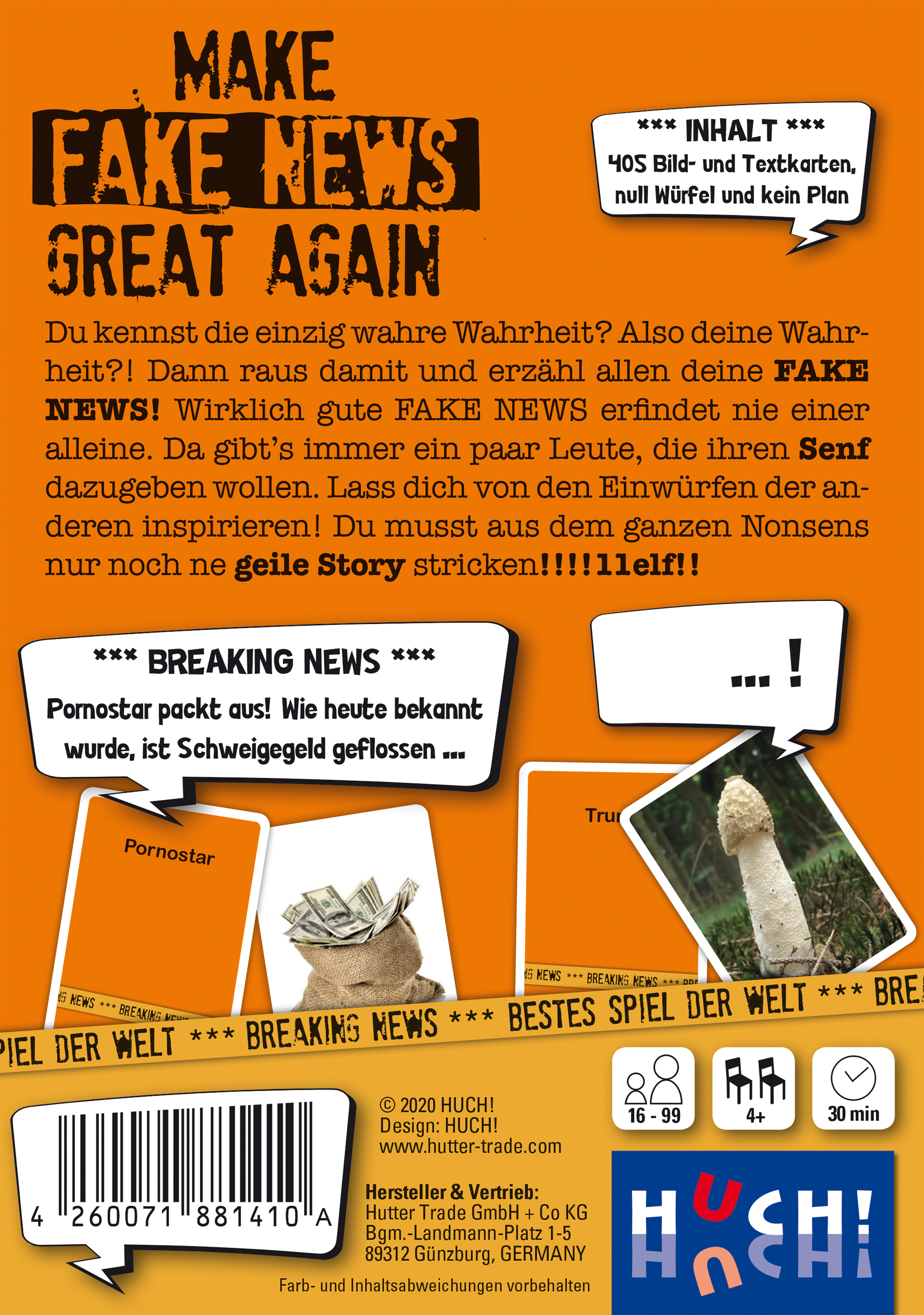 Spiel "Make Fake News Great Again"