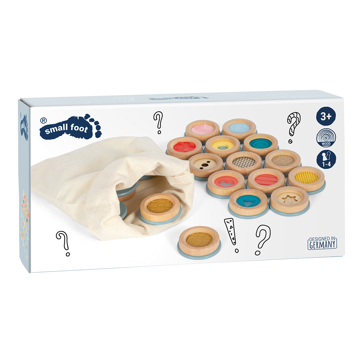 12467_legler_small_foot_Fuehlmemo_Sensory_Verpackung Bild: