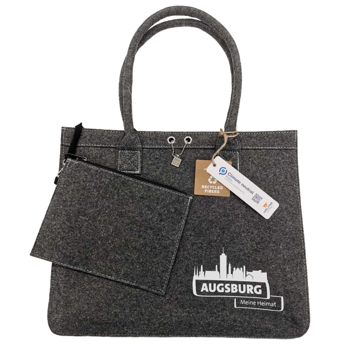 Filztasche_mit_Label_Innentasche_1200x1200px Bild: Filztasche Augsburg