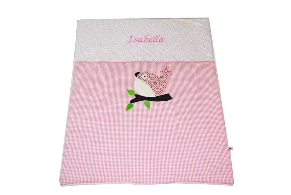 GP_Babydecke_Vogel_rosa-1 Bild: