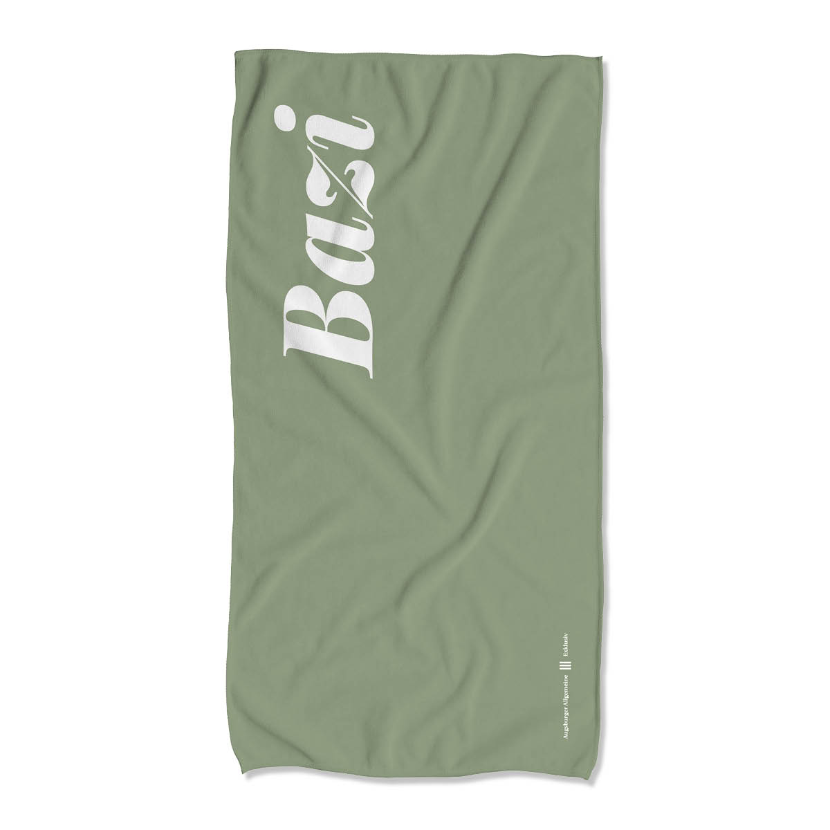 Liege- oder Saunatuch "Bazi" - grün Bild: Liege- oder Saunatuch "Bazi" - grün