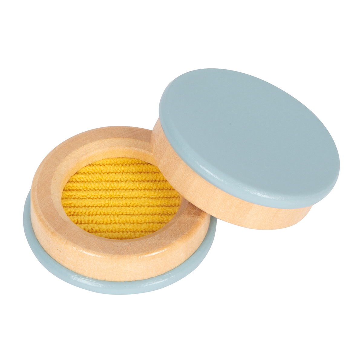 12467_small_foot_Fuehlmemo_Sensory_gelb_Cord_Besipiel_Paar Bild: